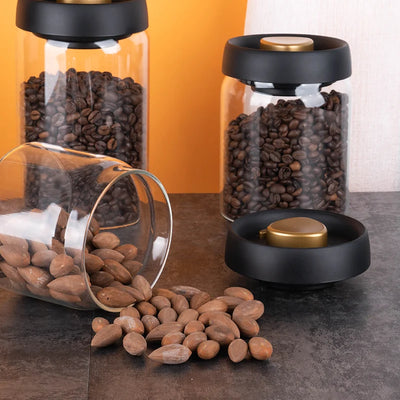 ARACITY AIRLOCK - Vacuum Sealed Coffee Bean Container for Optimal Freshness