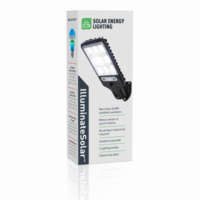 SOLAR STREET LIGHT – Solar Powered LED Lamp