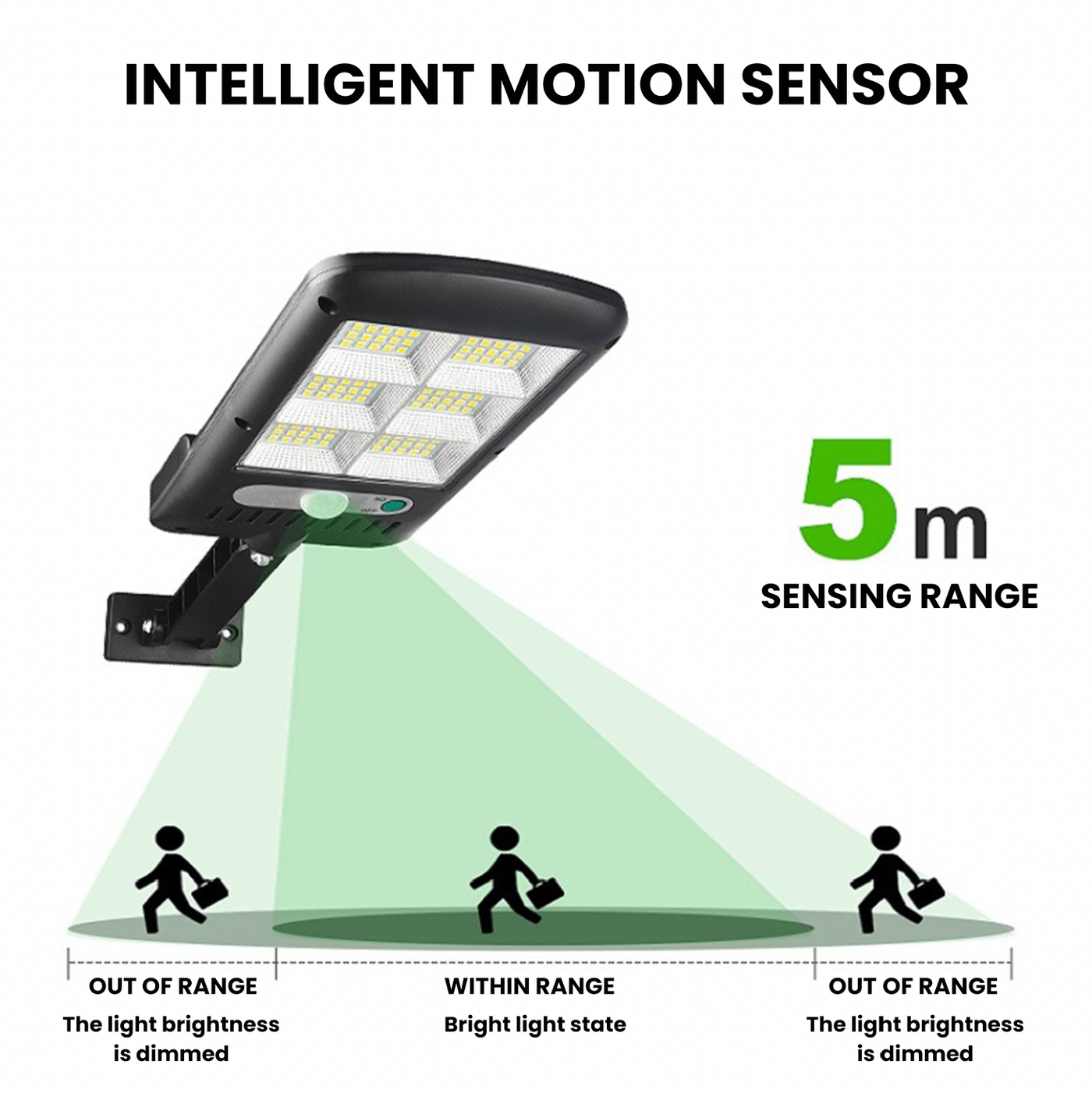 SOLAR STREET LIGHT – Solar Powered LED Lamp