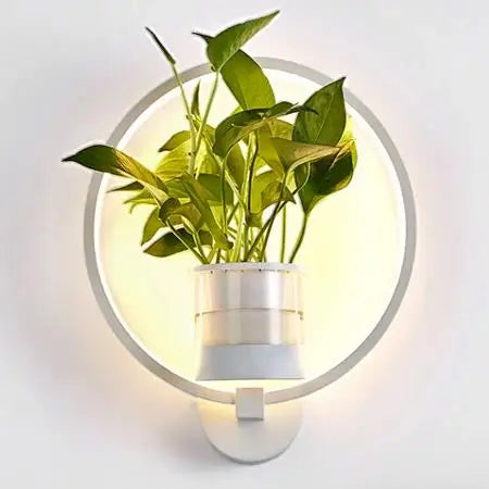 Seltyn - LED Wall Lamp with Plant Holder