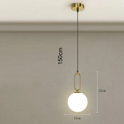 SELTYN - Glass Pendant Light