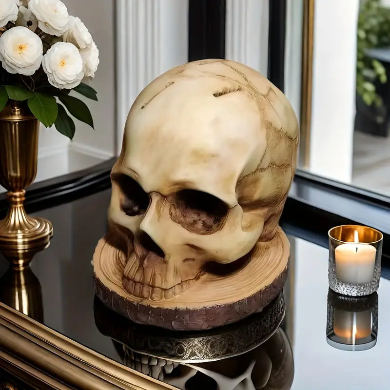 VORTECH - Skull Knife Holder for Bold & Edgy Home Decor