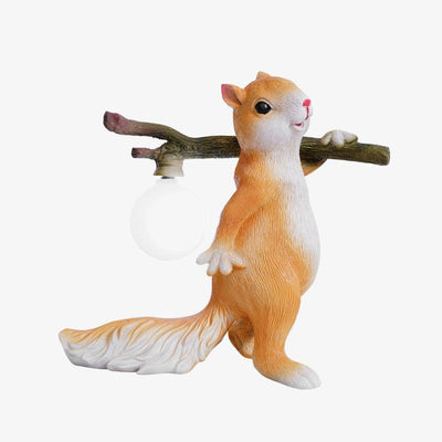 FURRIEST - Whimsical LED Table Lamp with Squirrel Design