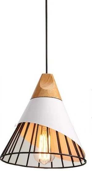 LUMINARA - Modern Hunaroglo LED Pendant Light with Iron and Wood Design