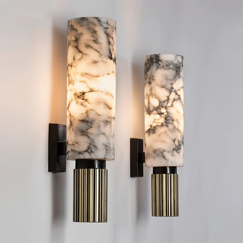 MARBLISS - Luxurious Marble Wall Lamp for Elegant Home Lighting