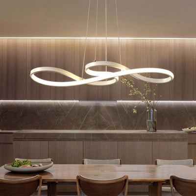 MELODIA - Musical Note LED Pendant Lamp | Modern Metal & Silicone Design