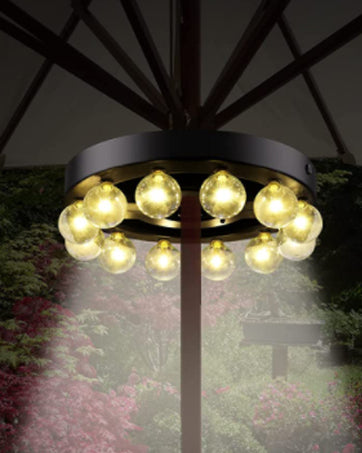 LUMINOUS SHADES - Elegant LED Umbrella Lamp for Enchanting Outdoor Evenings