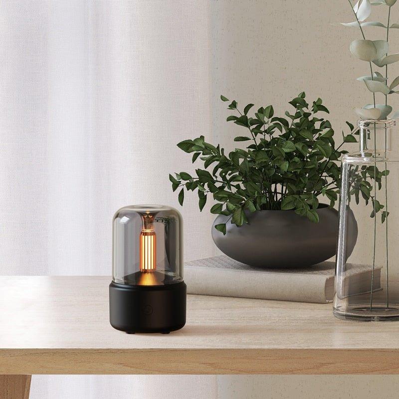 AURA – Candlelight Flame Aroma Diffuser Lamp