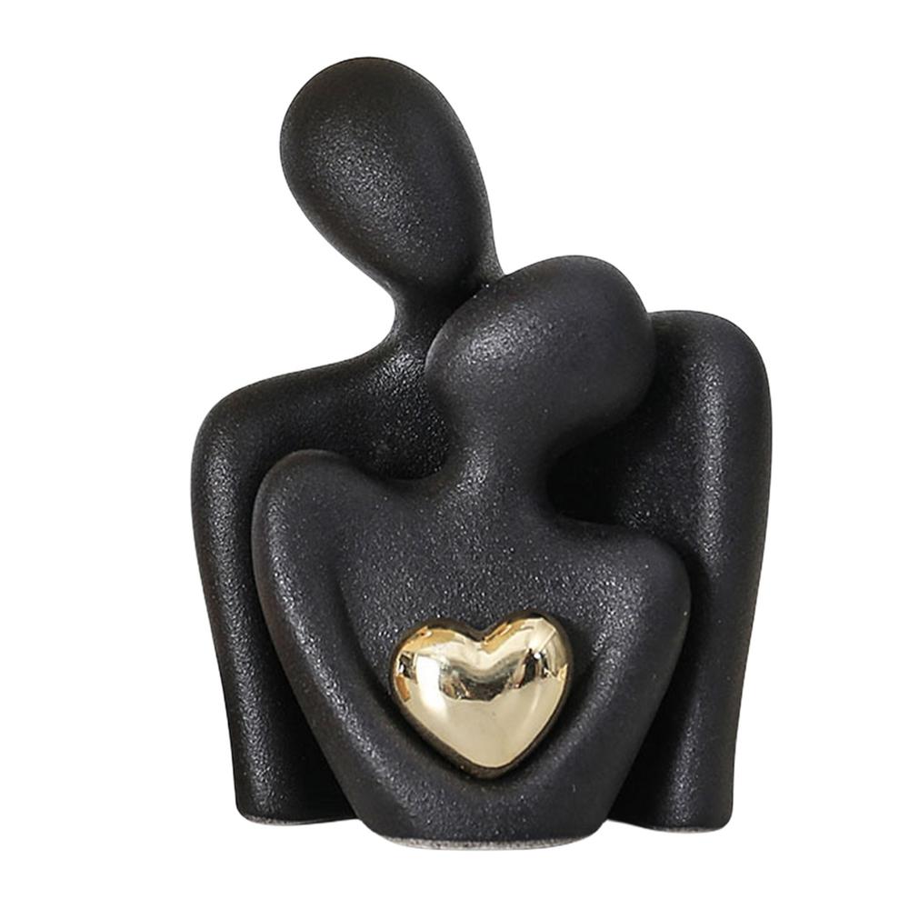 Eternal Bond - Ceramic Heart Expression Sculpture