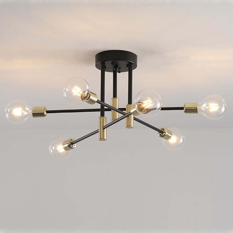 Elegance Light – Satellite Style LED Ceiling Light in Metal