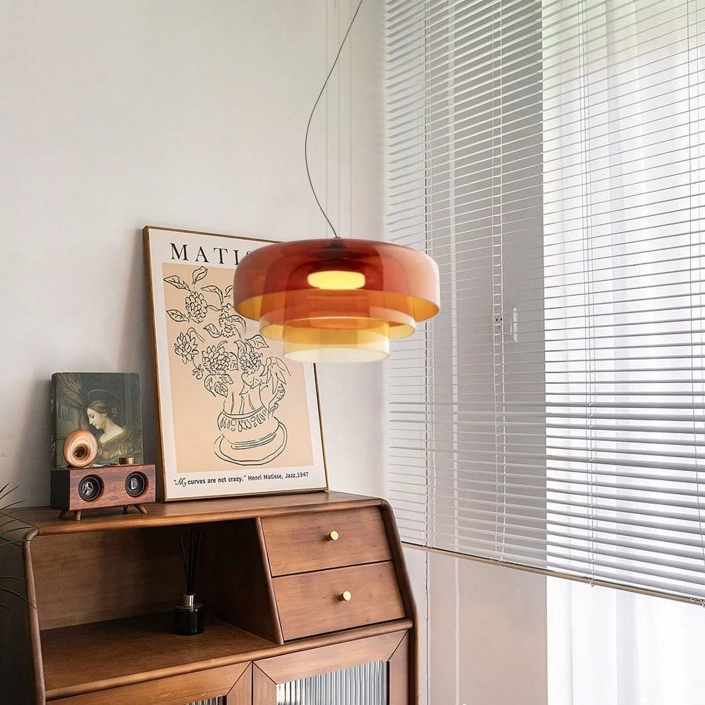 LumiSphere - Glass Ceiling Lamp for Modern Spaces