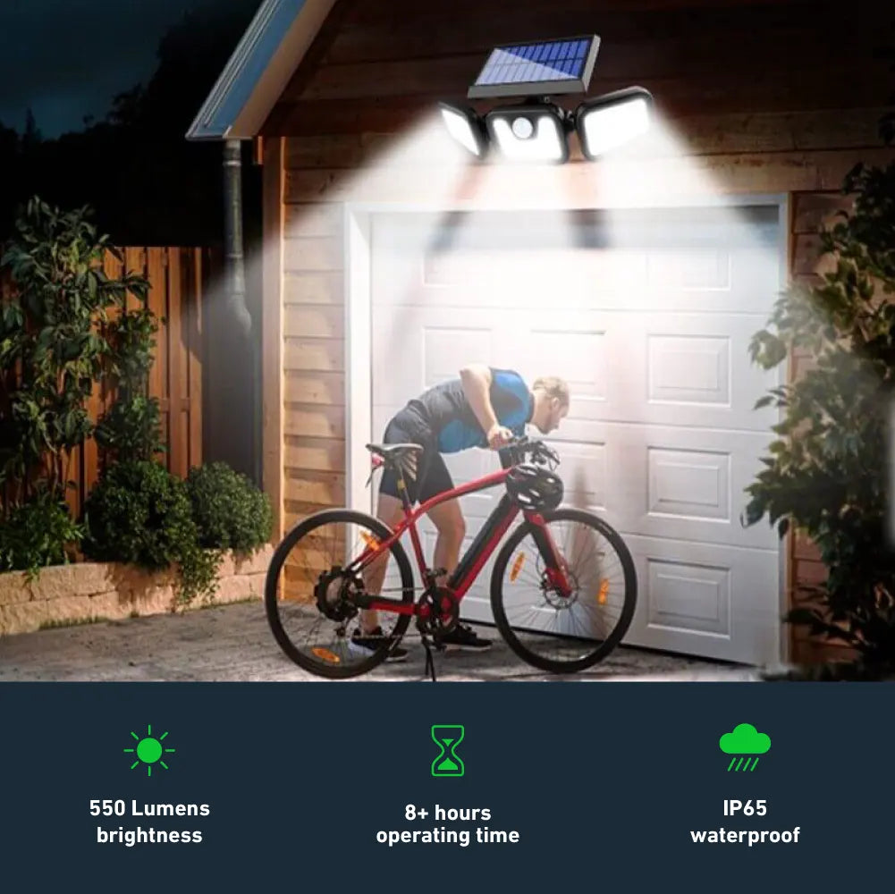 BRIGHT GUARD – Solar Motion Sensor Safety Light