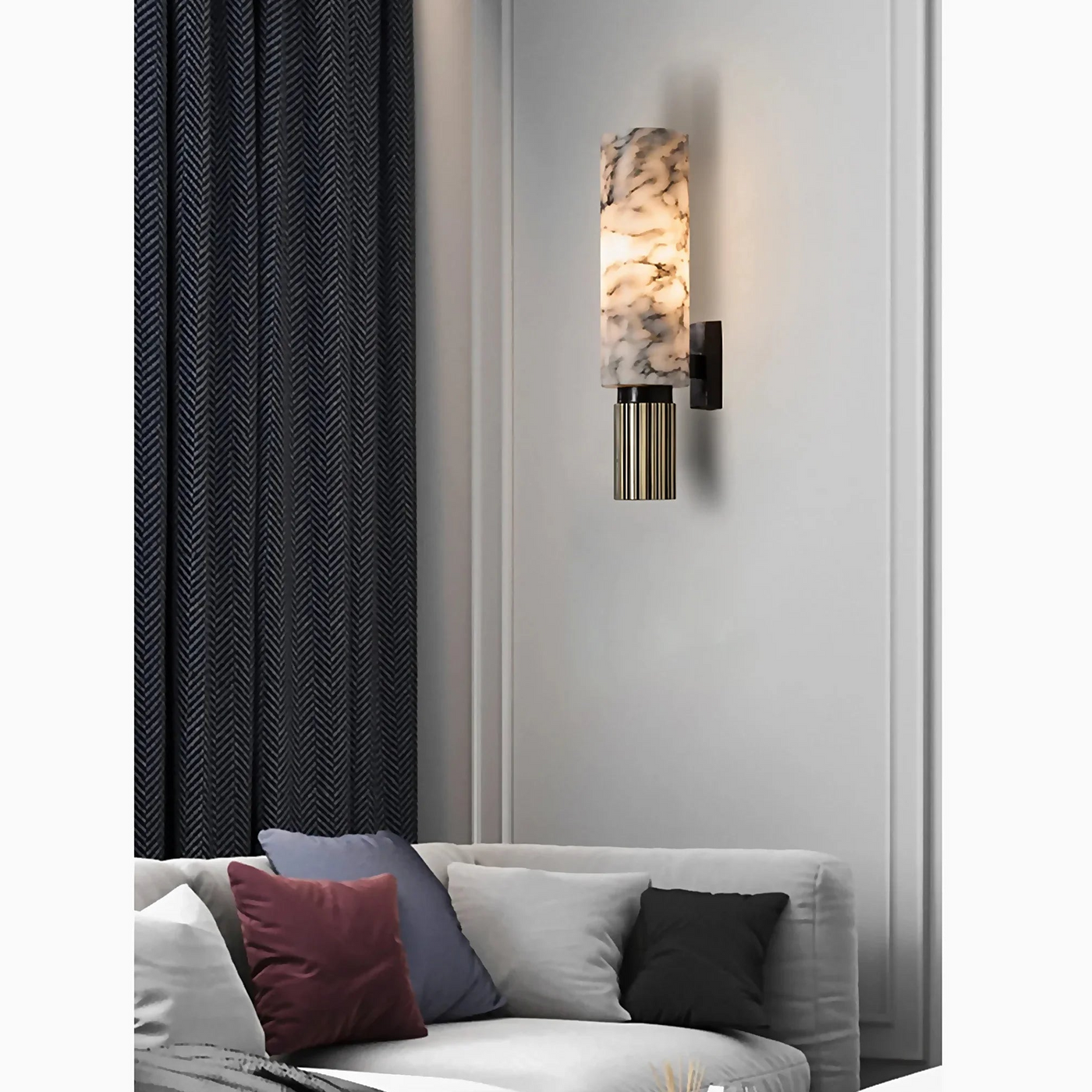 MARBLISS - Luxurious Marble Wall Lamp for Elegant Home Lighting