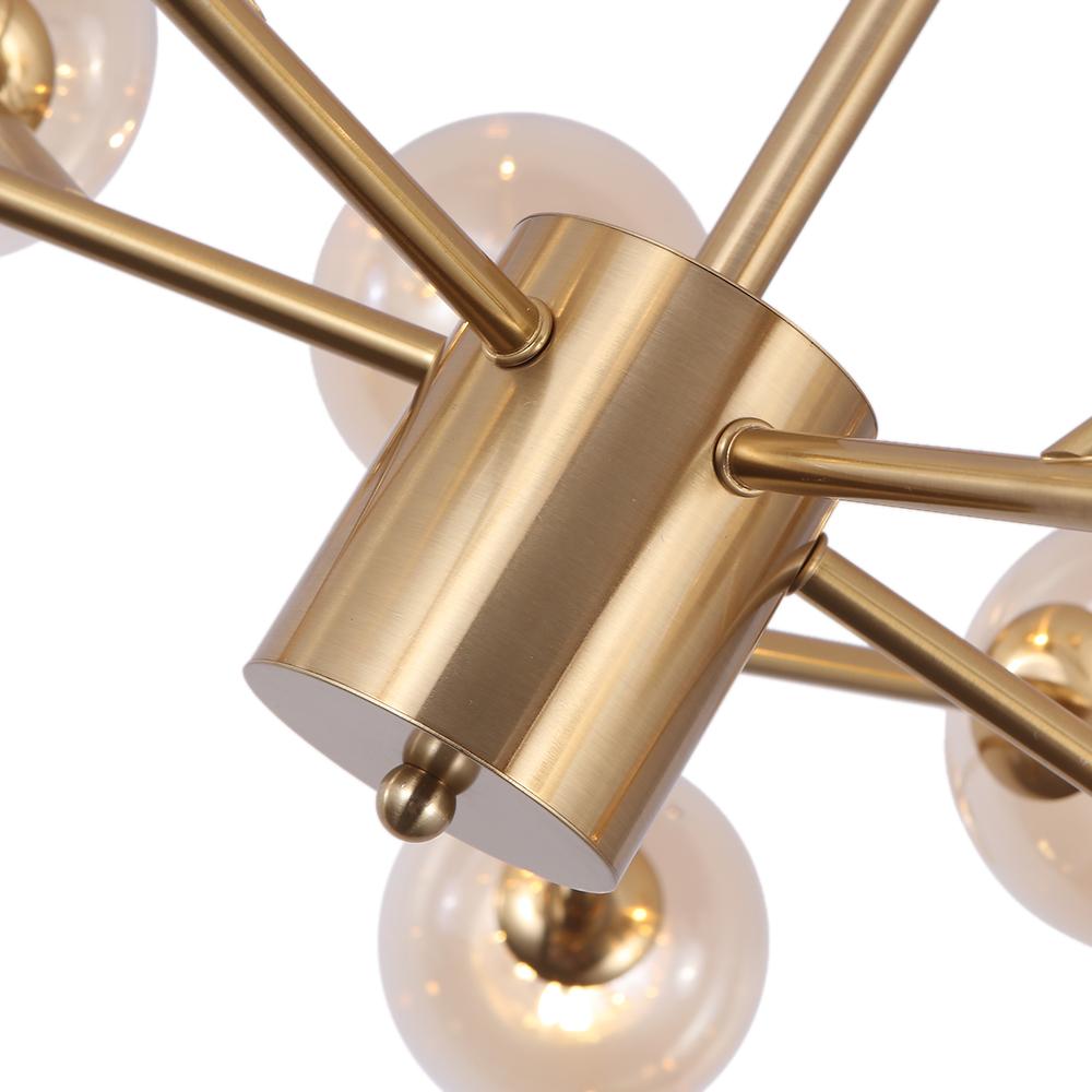 Solara - Modern Linear Sputnik Chandelier