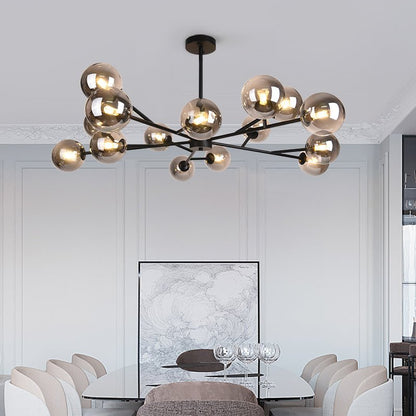 Solara - Modern Linear Sputnik Chandelier