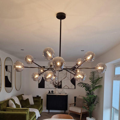 Solara - Modern Linear Sputnik Chandelier