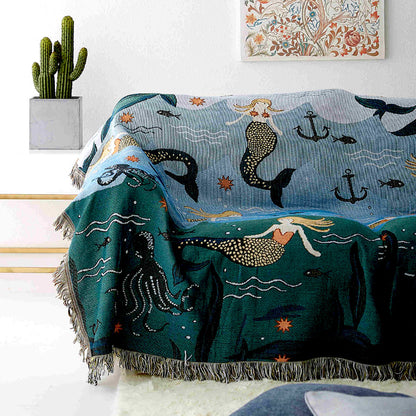 Seltyn – Underwater Mermaid Dream Throw Blanket