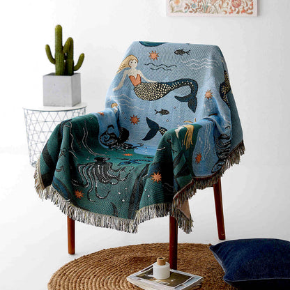 Seltyn – Underwater Mermaid Dream Throw Blanket